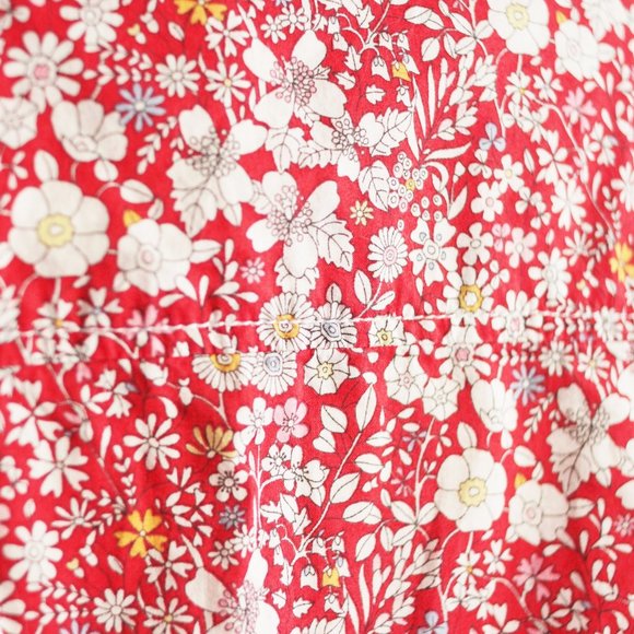 Liberty-print 100% cotton french button down shirt - Picture 6 of 8
